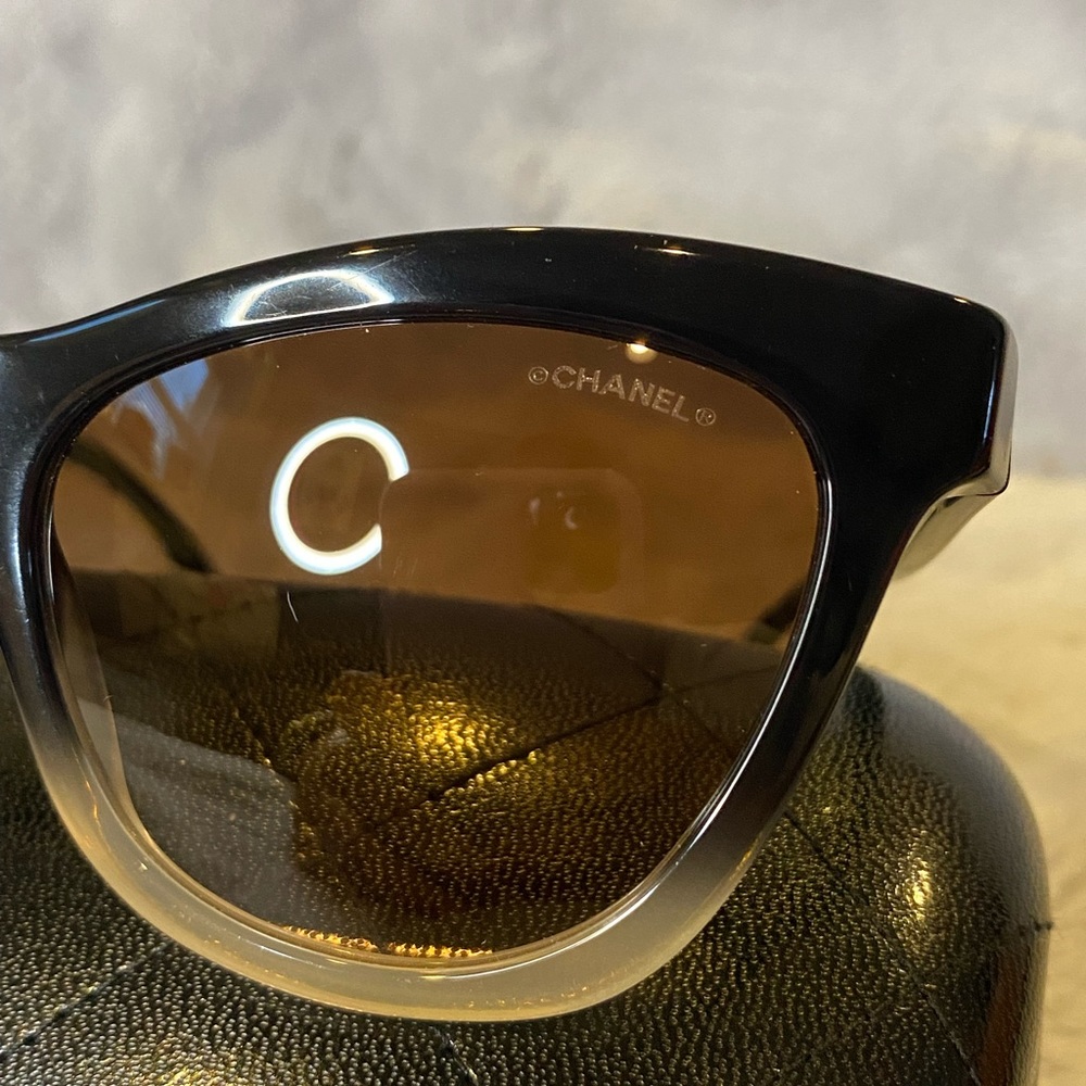 Chanel Ombré sunglasses Cat eye - Picture 6 of 13